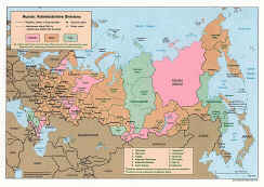 Mappa Russia. La regione dell'ELBRUS  la n 5 (220 KB !) Cliccare per ingrandire