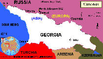 Mappa Caucaso cliccare per ingrandire